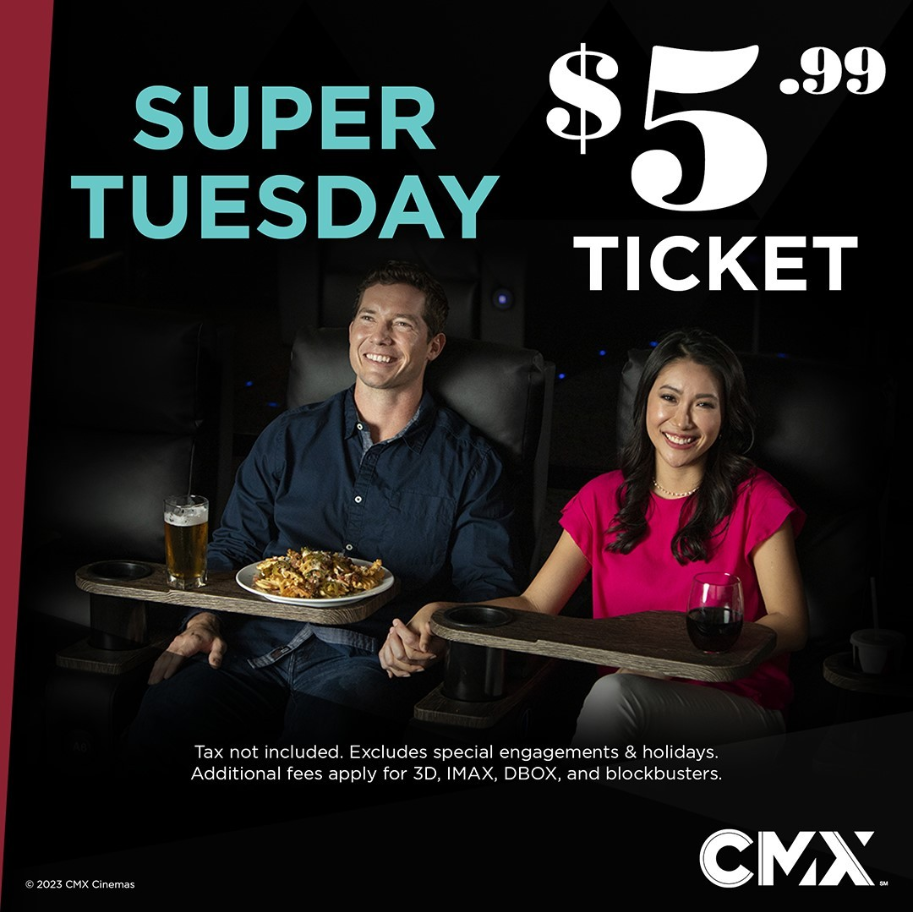 Super Tuesday at CMX Countryside Mall